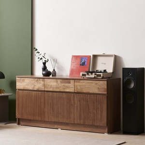 Buffets Sideboards: NORVIK 1500 Cabinet - Walnut