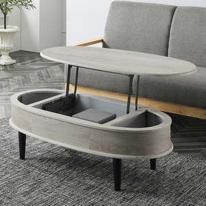 Tracy Lift Up Coffee Table - Washed Grey