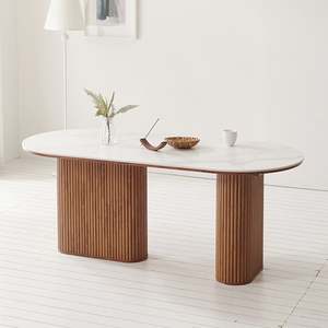 Dining Tables 1: MAYER Dining Table - Walnut