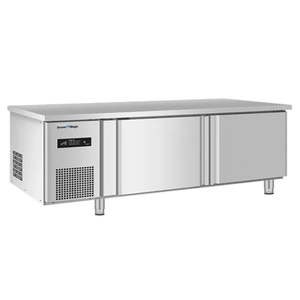 Stainless Double Door Workbench Fridge PLR-18N2F (700MM)