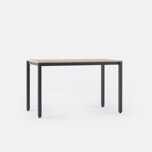 Office Desks: ETHAN Desk - Oak & Black