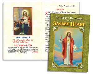 Booklets Family Life Catholic Gifts: Pocket Devotions to the Sacred Heart Family Life Catholic Gifts