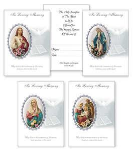 Mass Cards – Sympathy Family Life Catholic Gifts