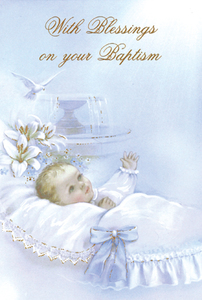 With Blessings on your Baptism – Boy Family Life Catholic Gifts