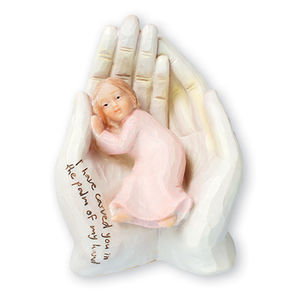 Palm of my Hand (GIRL) Family Life Catholic Gifts