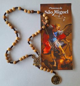 St Michael Chaplet – Wooden Family Life Catholic Gifts