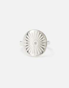 Ashoka: Ashoka Silver Diamond Ring