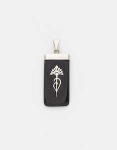 Modern Vintage Silver Pendant