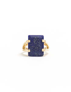 Lapis: Lapis Gold  Ring