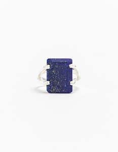 Lapis: Lapis Silver Ring