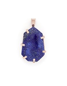 Lapis Rose Gold Amulet