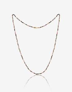 Sunkissed: Tourmaline Beaded Necklace