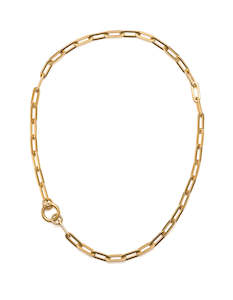 Bestsellers: Long Loop Necklace - Yellow Gold - Long