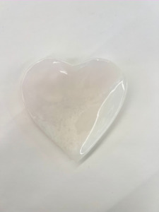 Crystals: Pink Calcite Heart Tray (small)