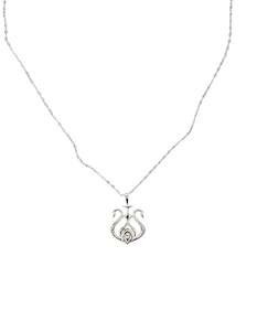 Giifts Under 100: Silver Swan Necklace