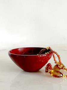30: Red Jasper Jewellery Bowl