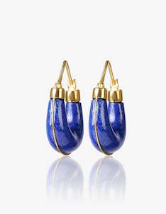 Lapis: Lapis Gold Hoops