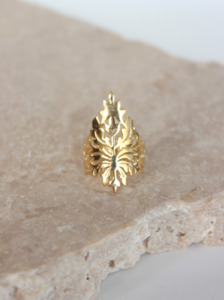 30: Lotus Gold Ring
