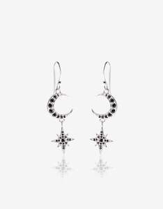 Aurora Spinel Silver Earrings