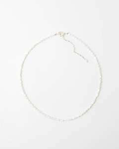 June Pearl: Mother of Pearl Oval Necklace