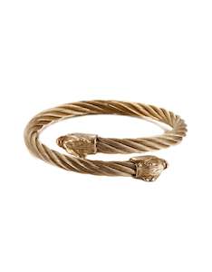 Stocking Fillers: Dragon Wrap Bracelet Gold