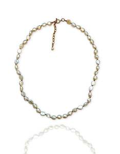 June Pearl: Gold Knotted Pearls
