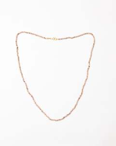 Sunkissed: Rhodochrosite Beaded Necklace