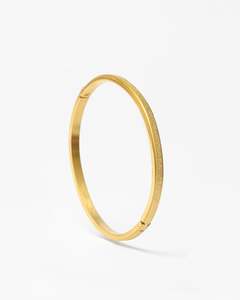 Diamond Cut Gold Bracelet