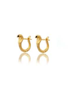 Bestsellers: Sacred Cobra Gold Hoops