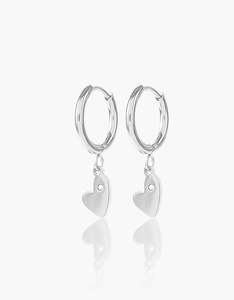 Stocking Fillers: Heart Throb Silver Earrings