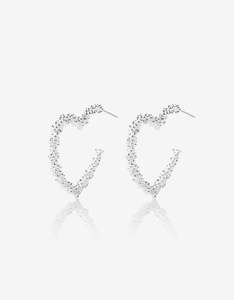 Giifts Under 100: Devotion Silver Hoops