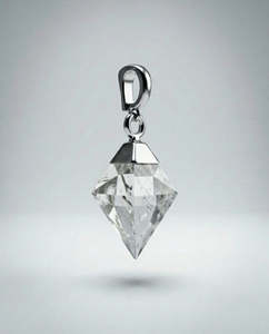 Amulets: Crystal Prism Silver Amulet
