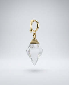 Amulets: Crystal Prism Gold Amulet