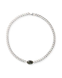 Onyx: Labradorite Silver Chunkette