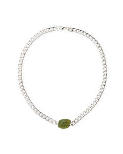 Vesuvianite Silver Chunkette