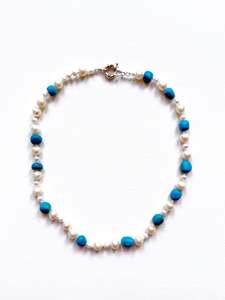 December Blue Topaz Turquoise Lapis: Turquoise tide