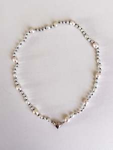 All: Gaga Heart Pearl Necklace