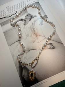 June Pearl: Venus Rising Pearl Necklace