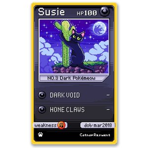 Products: Catnap - Susie Card
