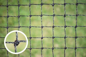 Stainless Reinforced Premium Cat Netting 10m x 10m