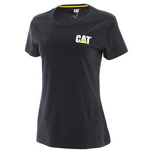 CAT Trademark Women's Tee - Black