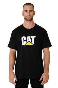 Shirts: CAT TM Logo Tee - Black