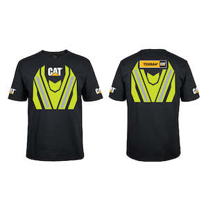 CAT Hi-Vis Forestry Cotton T-Shirt