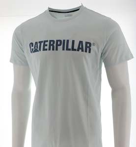 Special Offers: Caterpillar Logo Tee - Sky Light