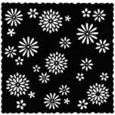 Products: Flower Lace Paper 12x12 - Black