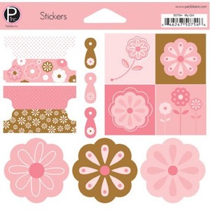 Products: My Girl 6x6 Sticker Sheet