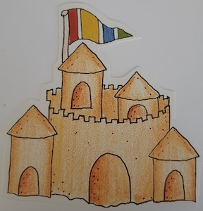 Sandcastle Die Cut