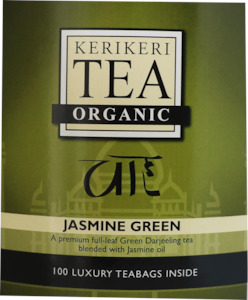 Products: Kerikeri Jasmine Green Organic Tea - Refill 100