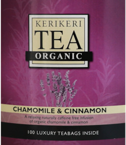 Products: Kerikeri Chamomile & Cinnamon Organic Tea - Refill 100