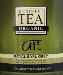Products: Kerikeri Royal Earl Grey Organic Tea - Refill 100